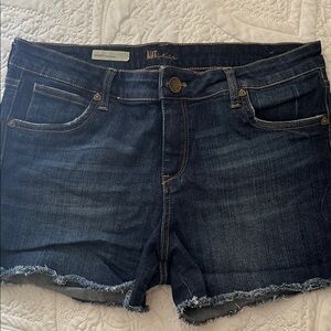 Kut from the Kloth Dark Blue Denim Shorts